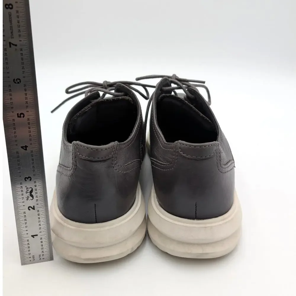 Cole Haan Grand Plain Toe Oxfords Shoes Men's Pavement/Ivory Size US11.5M EU44.5